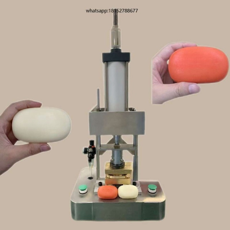 Soap Making Ins - เครื่องทำสบู่ขนาดเล็ก เครื่องกดสบู่แบบใช้ลม เครื่องปั๊มสบู่ก้อนแบบแมนนวล