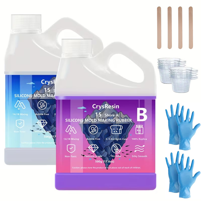 ซิลิโคนเหลวสำหรับทำแม่พิมพ์ 50 - Soap Making Diy Kit บทวิจารณ์และราคา