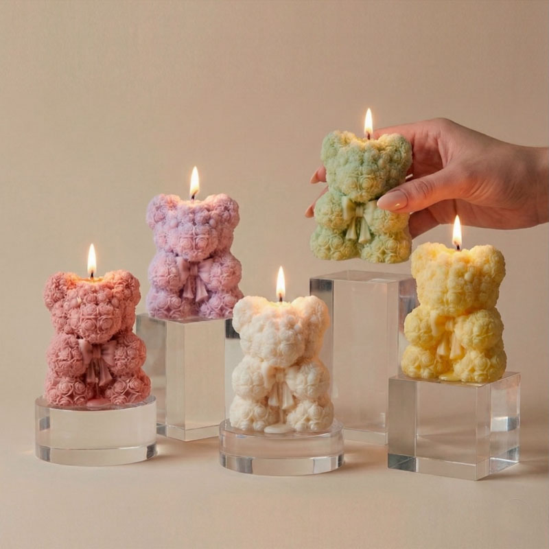 แม่พิมพ์ซิลิโคนรูปหมีกุหลาบสำห - Soap Making Gifts บทวิจารณ์และราคา