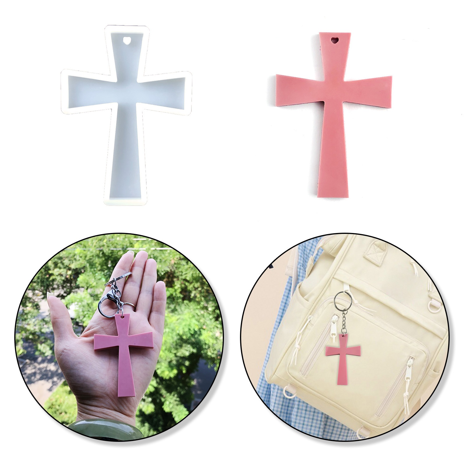 แม่พิมพ์ซิลิโคนรูปไม้กางเขนสำห - Soap Making Diy Kit บทวิจารณ์และราคา